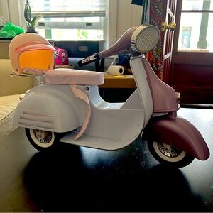 Our Generation Scooter and Helmet for American Girl Dolls